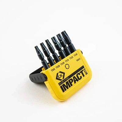 Image of C.K Blue Steel Impact Screwdriver Bit TX Set of 6