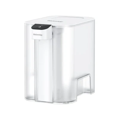 Image of Waterdrop Electric Instant Water Filter Jug with a 3 Month Filter, 6L Countertop System, Reduces Chlorine, Lead, Mercury, Reduce PFAS, PFOA/PFOS, 757 Litres, White (1 Included)