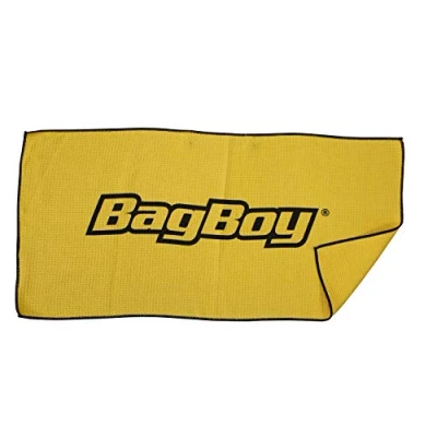 Image of Bag Boy Bagboy Golf Towel, Yellow