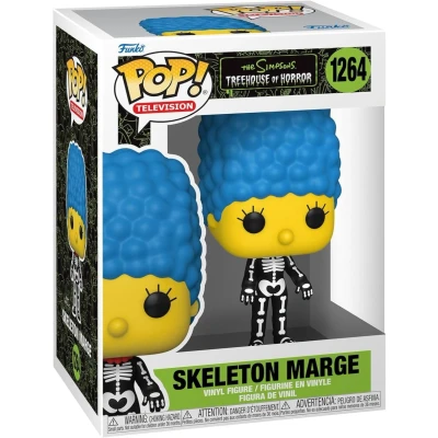 Image of Funko POP! TV: Simpsons S9 Skeleton Marge Simpson the Collectable Vinyl Figure Gift Idea Official Merchandise Toys for Kids &amp; Adults TV Fans Model Collectors