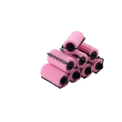 Image of 8 Pieces Soft Sponge Hair Roller Foam Styling Curlers Curling Tools Superiorâ‚Quality and Creative
