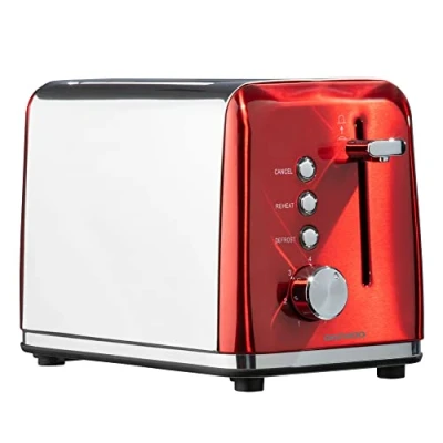 Image of Daewoo SDA1584, Red 2 Slice Toaster