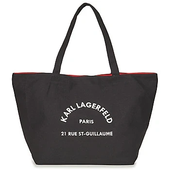 Image of KARL Lagerfeld Unisex Tote bag, Women&#039;s, Size: One Size, Black