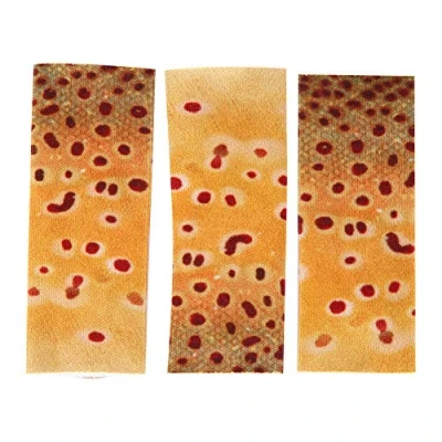 Image of Fishing Finger Guards, 3PCS Fly Line Stripping Guard Protective Fish Skin Pattern Single Guards Protect Accessory