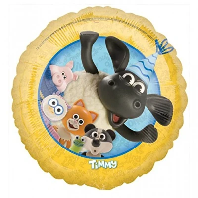 Image of Timmy Time Foil Helium Balloon 18&#039;&#039; Birthday Party Anagram Balloons