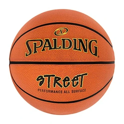 Image of Spalding Street Outdoor Basketball 29.5&quot;,Orange