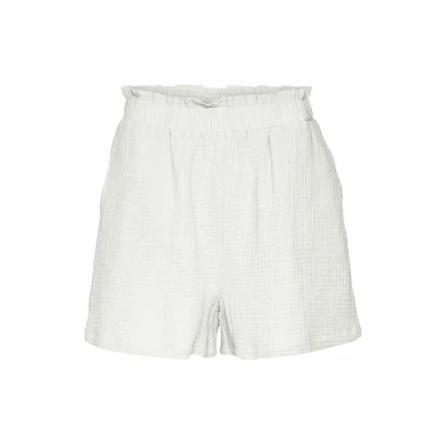 Image of VERO MODA Women&#039;s Vmnatali Hw Noos Shorts, Snow White, XS