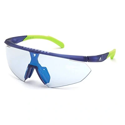Image of Sunglasses Adidas sport Sp0015 col. 91x Man Mask Matte blue