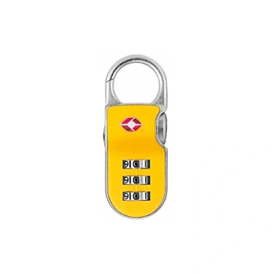 Image of Yale YTP2/26/216/1Y Serie YTP4 SA Combination Padlock, Yellow, Arco a moshettone