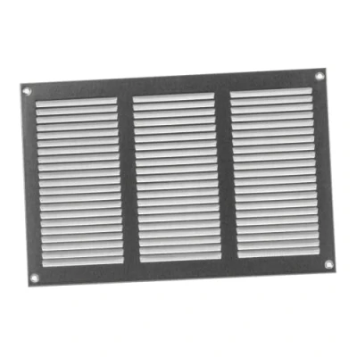 Image of 300x200mm / 12x8&quot; inch Galvanised Metal Air Vent Grille Cover with Insect Mesh Ventilation