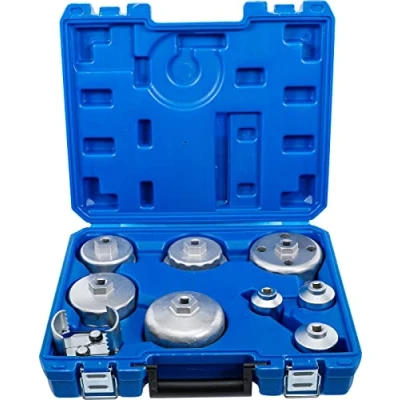 Image of BGS 8667 Oil Filter Wrench Set Ø 27 88.8 mm 9 pcs.