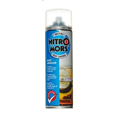 Image of Nitromors Rust Armour Aerosol, Protects Surfaces from &amp; Corrosion, 500 ml