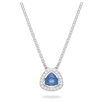 Image of Swarovski Millenia Necklace, Trilliant Cut and Pavé Crystals in a Rhodium Plated Setting, from the Collection