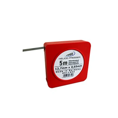 Image of HELIOS PREISSER 0611503 Fühlerlehrenband 5 m x 13 mm i.Plastikdose 0,03