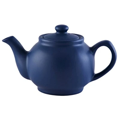 Image of Price &amp; Kensington Matt Navy Blue 2 Cup Teapot