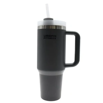 Image of Urban Fitness VitalSip Bottle, Cold Hot Drink Travel Mug,1.2L Water Bottle with Handle, Tumbler Cup, BPA Free, Stylish Modern Design, Slate Grey