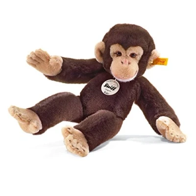 Image of Steiff 280122 Little friend Koko monkey, Brown, 25 cm