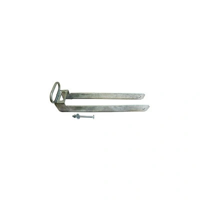 Image of Timco TGLH450GTaurus Throw Over Gate Loop with Lifting Handle Hot Dipped Galvanised 450mm
