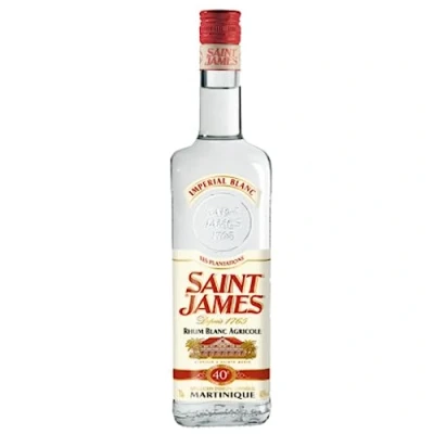 Image of Saint James Imperial Blanc Rhum Martinique Eau de Vie, 1 x 70cl