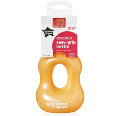 Image of Tommee Tippe Esential Easy Grip Bottle BPA Free│240ml│3m+ (Orange)