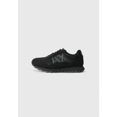 Image of Armani Exchange DROP women&#039;s Shoes (Trainers) in Black