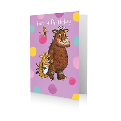 Image of Danilo Promotions Birthday Card, Gruffalo Card Gruffalo, Happy Multi, 7 x 5, GR054