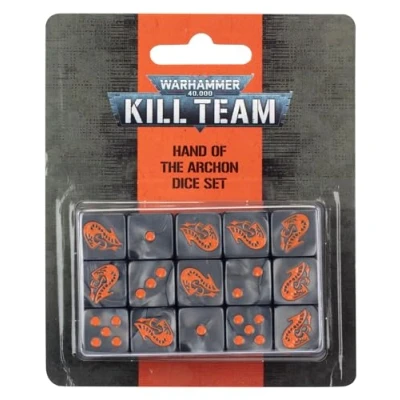 Image of Games Workshop Warhammer 40,000 Kill Team: Hand Of The Archon Dice Set