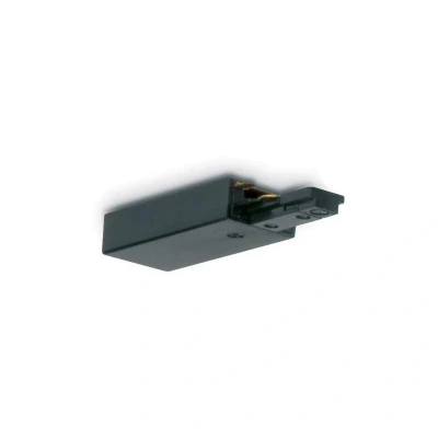 Image of Mainline Mains IP20 84mm Track End Power Feed Black JCC