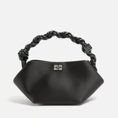 Image of Ganni Soir Satin Mini Bou Bag