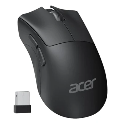 Image of Acer Wireless Mouse, 2.4GHz Computer Mouse with USB Receiver, Portable 1200 DPI Optical Tracking 5 Buttons for Laptop, MacBook Air/Pro, Acer, PC, Desktop