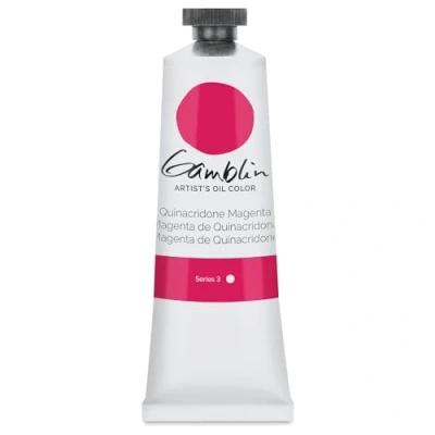 Image of Gamblin : Artist Oil Colour 37ml Quinacridone Magenta