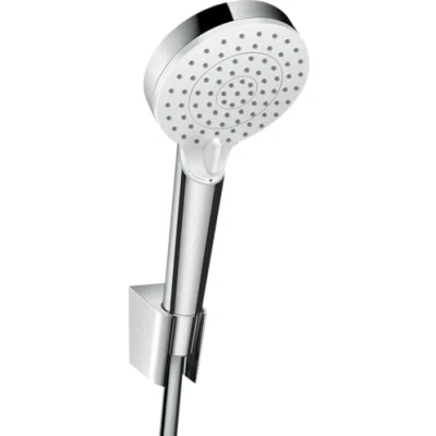 Image of hansgrohe Crometta shower holder set 100 Vario with hose 125 cm