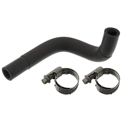 Image of 81963050235, 81963050235S1 Radiator Hose FEBI BILSTEIN 101241 EPDM (ethylene propylene diene Monomer (M class) rubber) with clamps BMTS Turbo NEW