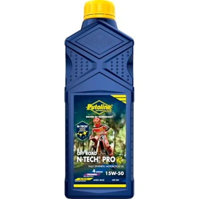 Image of PUTOLINE N TECH® PRO R+ OFF ROAD 15W 50 fully synthetic 4 stroke engine oil