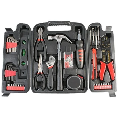 Image of DURATOOL D02154 General Tool Kit &amp; Carry Case, 129 Piece