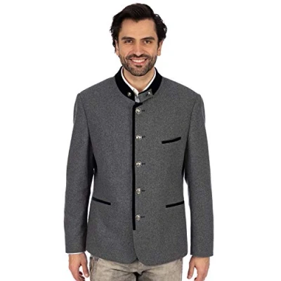 Image of Stockerpoint Men&#039;s Jacke Quintus Business Suit Jacket, Stone Night Blue, 50