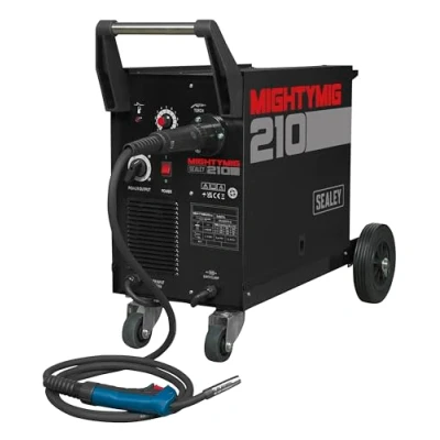 Image of Sealey Mightymig210 Professional Gas/No Gas Mig Welder 210Amp with Euro Torch