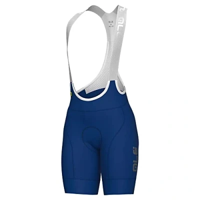 Image of Alé Cycling Women&#039;s PR.E Magic Colour Bib Shorts, Blue, L