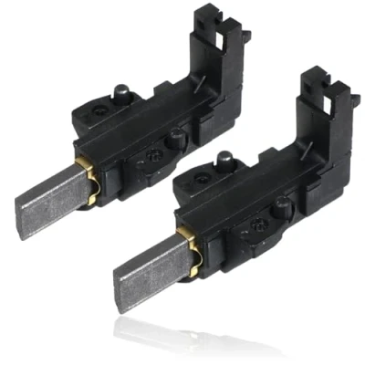 Image of SPARES2GO Ceset Motor Carbon Brushes for Candy Washing Machines (Pack of 2) Fitment List B
