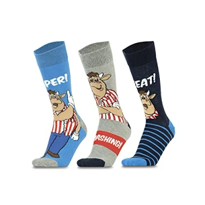 Image of Bullseye TV Darts Show Official Bully Sock Triple Pack Super Smashing Great