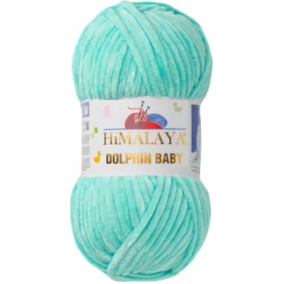 Image of Strickfein Himalaya Dolphin Baby Wool Yarn, Cotton Knitting for Knitting, Crochet (80345 Green)