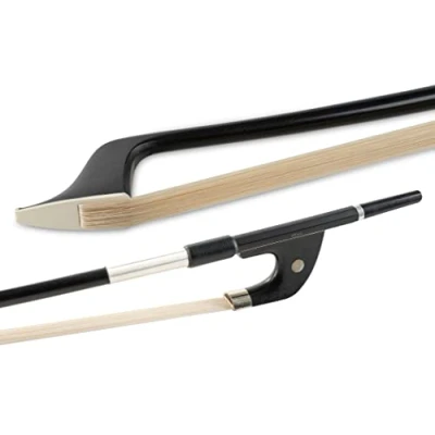 Image of GEWA double bass bow, Carbon Student, 3/4, nickel silver, german model