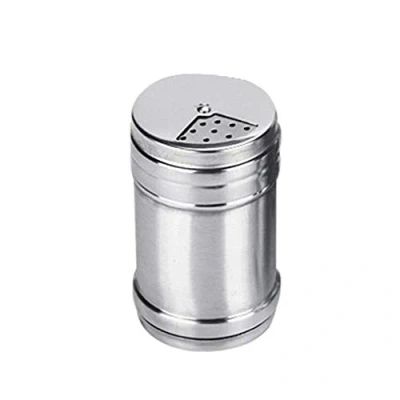 Image of Junhouse Stainless Steel Salt Pepper Seasoning Spice Condiment Shaker
