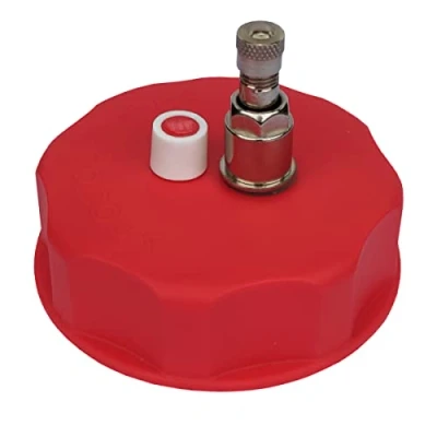 Image of Balliihoo 2 Inch Co2 Control Cap Barrel With Vent, Pressure Top Up and Test Valve