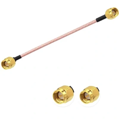 Image of Vecys SMA Antenna Extension Cable Male to Pigtail WLAN RG316 6&quot;/15CM for WiFi Wireless Network 2G 3G 4G Router GSM Bluetooth LAN