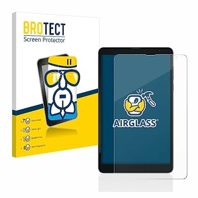 Image of brotect Glass Screen Protector Film compatible with Blackview Tab 6 Foil 9H Protection [Scratch Resistant, High Clarity]