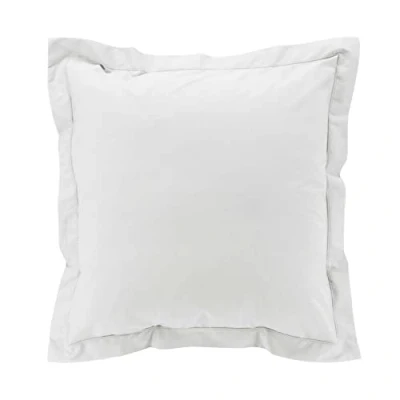 Image of douceur d&#039;intérieur, Percale Cotton Pillowcase 63 x cm White