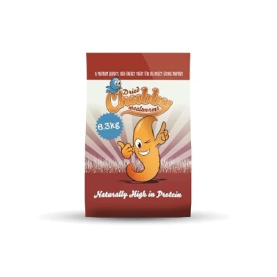 Image of Chubby Mealworms Dried Mealworms, 6.3 kg