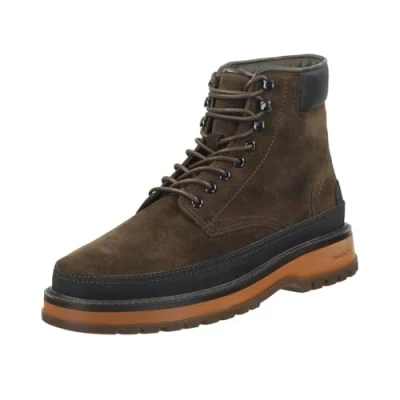 Image of GANT FOOTWEAR Men&#039;s clafton Ankle Boot, Dark Brown, 9.5 UK