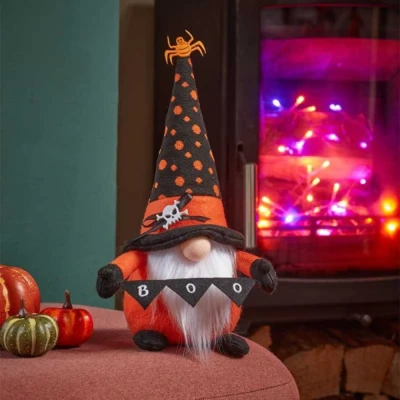Image of 33cm Mr Halloween Plush Seated Gonk Decoration